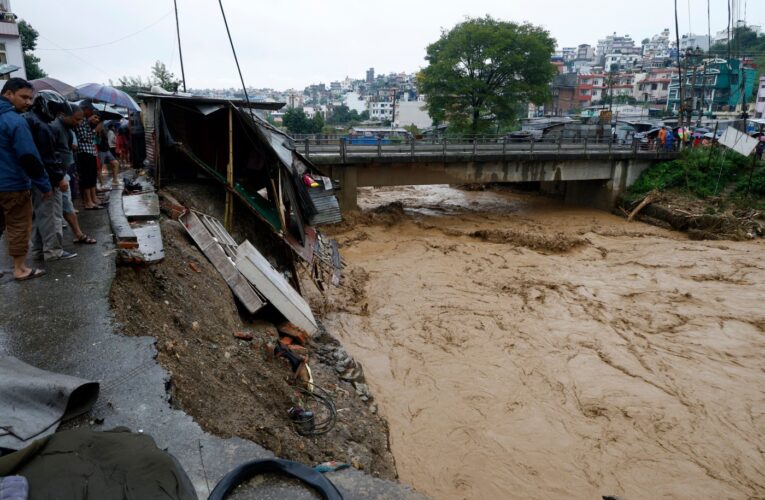 More than 100 dead from floods, landslides in Nepal