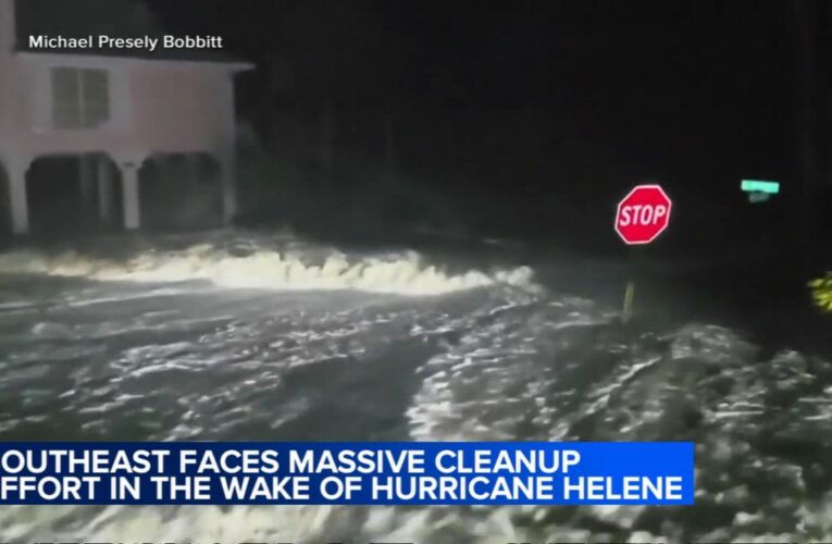 At least 64 dead after Helene’s deadly march across the Southeast