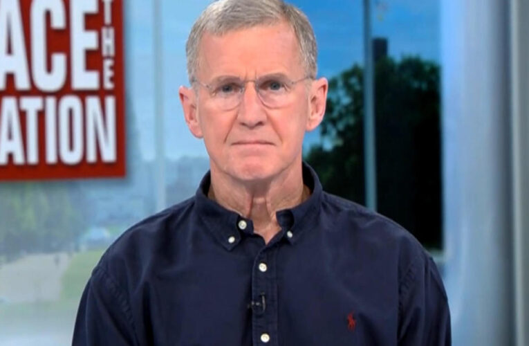 Stanley McChrystal says he is backing Harris because “character is very important”