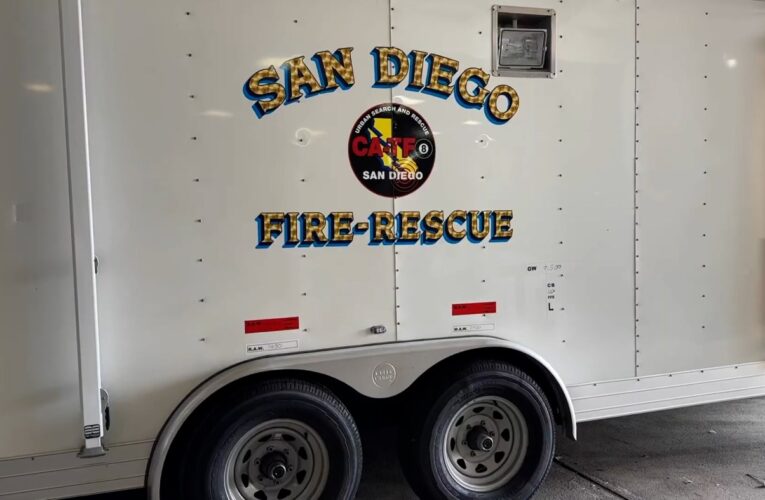 3 San Diego firefighters seriously injured in crash while heading to assist in hurricane response