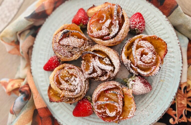 Quick Bake: Make these stunning Apple Rose Pastries for fall