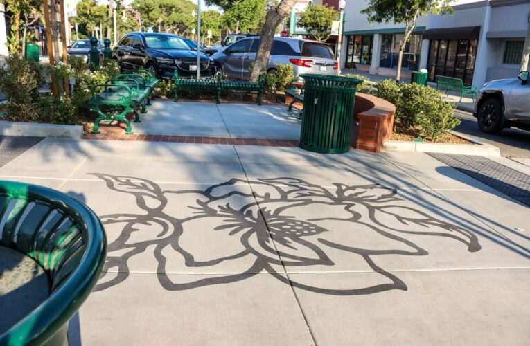 Parklets open in historic downtown Upland as area awaits new businesses