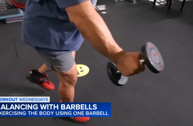 Workout Wednesday Building balance with barbells