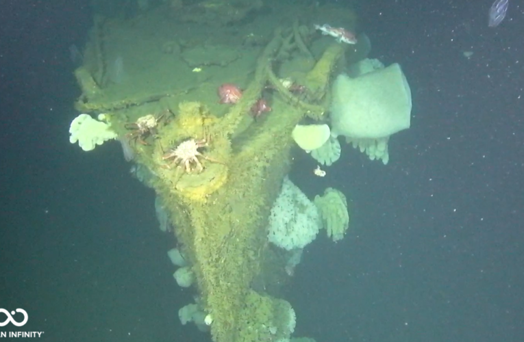 Wreck of WWII ship known as “Ghost of the Pacific” found off California