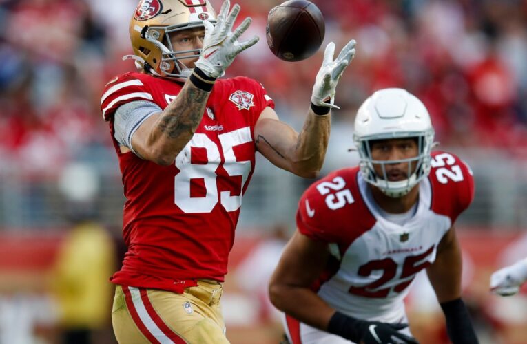 49ers again keep George Kittle, Fred Warner out of scorching practice