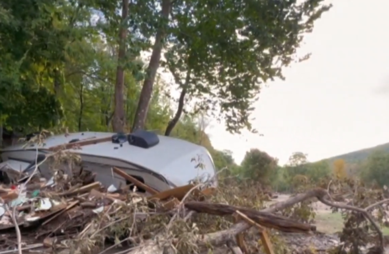 Helene destroyed their North Carolina campground, but they’re staying put