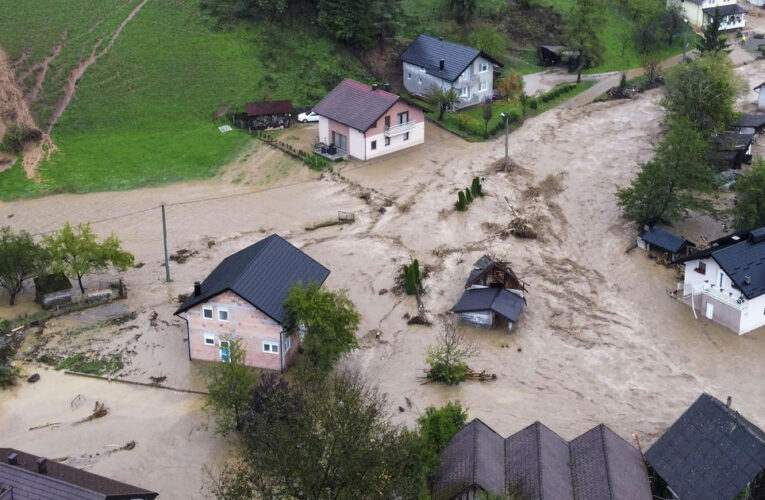 Floods, landslides struck Bosnia as residents slept; at least 16 dead