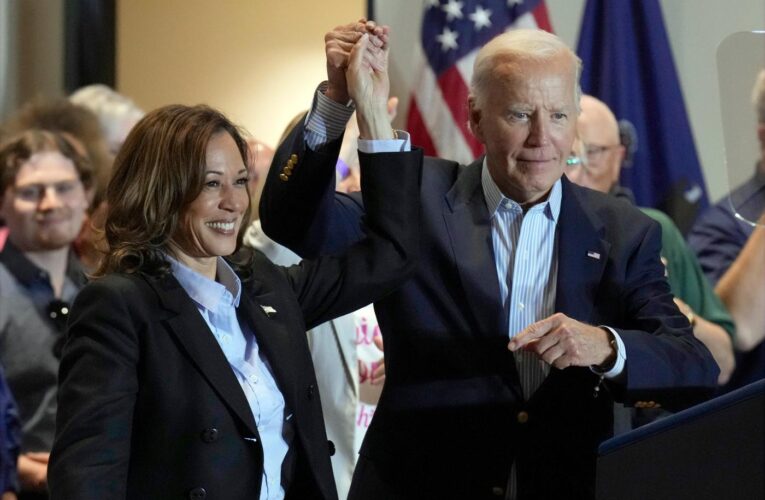 Biden pledged to campaign hard for Harris. So far, he’s been mostly a no-show