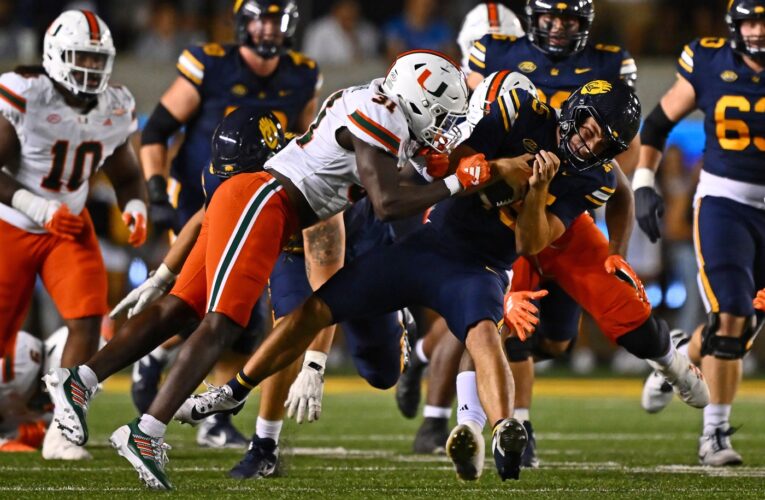 Cal’s gut-wrenching loss to Miami turns up heat on first ACC season