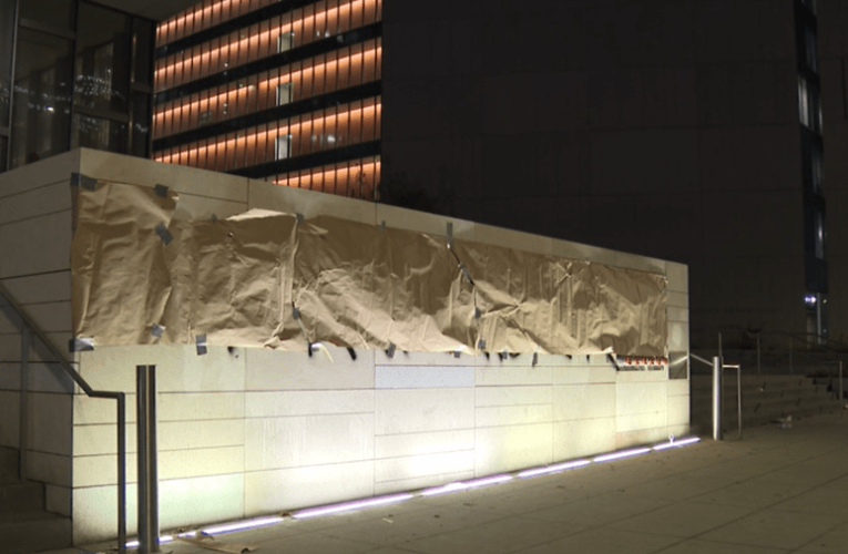 Los Angeles man arrested for spray-painting ‘Free Palestine!’ on LAPD headquarters 