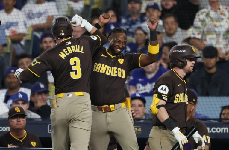 Jurickson Profar sets tone for Padres in NLDS Game 2 win over Dodgers