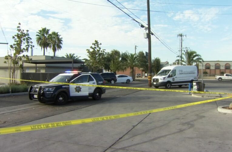 Man dies after being run over by car in central Fresno alley, 1 man detained