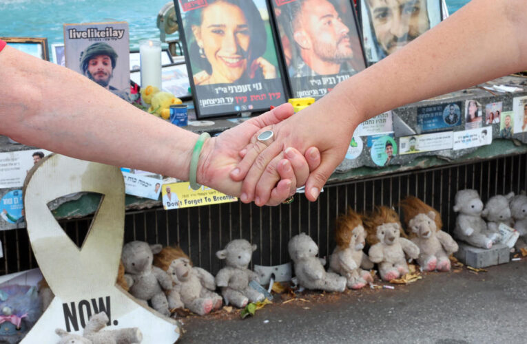 Israelis mourn at massacre sites 1 year after Hamas’ Oct. 7 terror attack