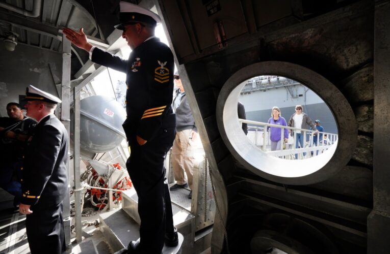 Meet the Fleet: Crowds get a first-hand look at Navy warships in San Diego Bay