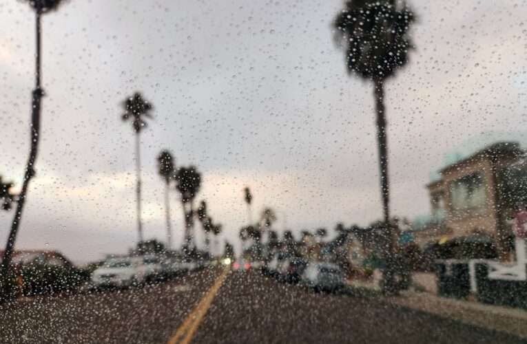 Rainfall totals across San Diego County