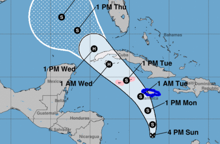 Weather system in Caribbean expected to become tropical storm