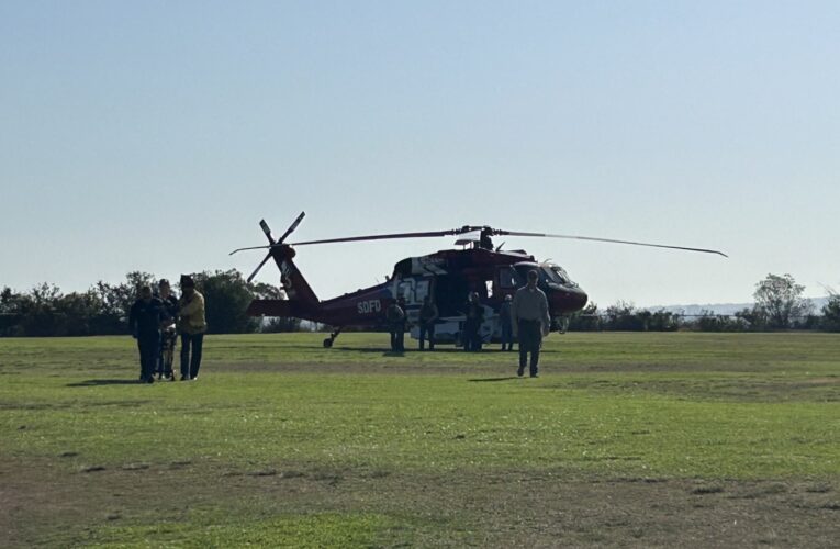 Hang glider injured near Black Mountain glider port