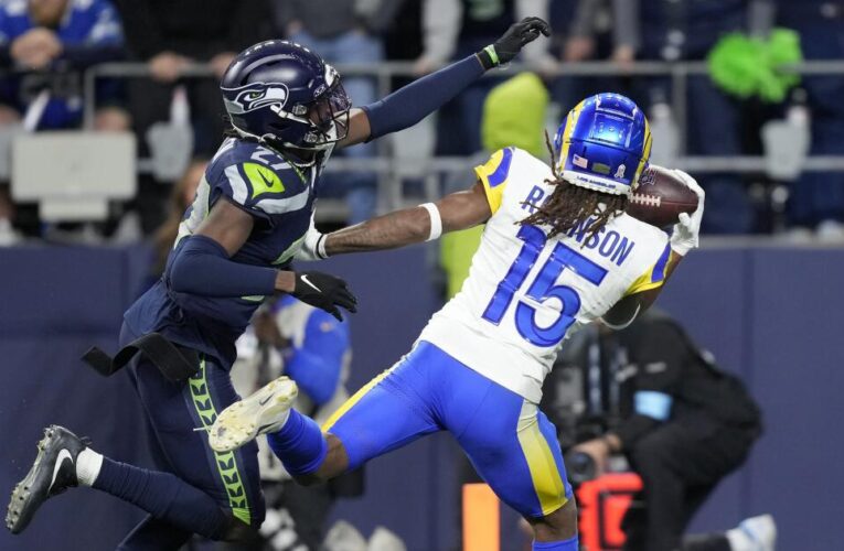 Rams win wild West game in Seattle as Demarcus Robinson catches second TD in overtime