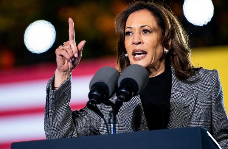 Kamala Harris blanketing Pennsylvania on eve of Election Day