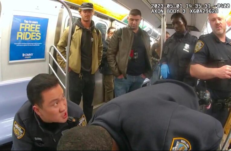 Jury sees video of subway chokehold that led to veteran Daniel Penny’s manslaughter trial