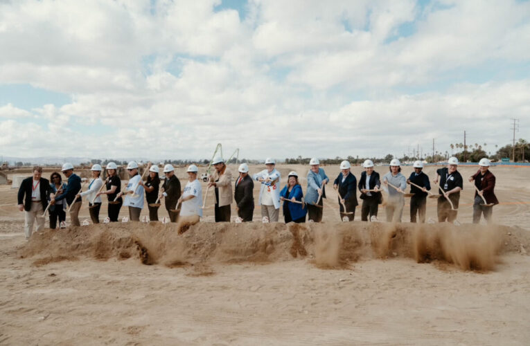 Ground broken on 190-acre Ontario Sports Empire, largest sports, recreational complex of its kind west of the Rockies