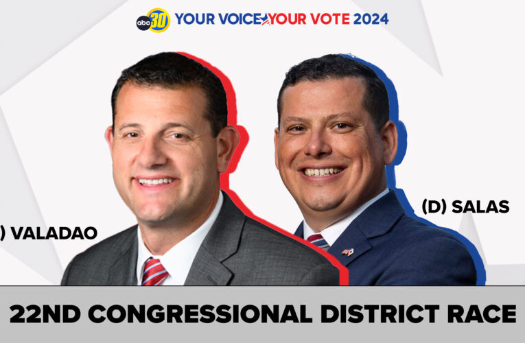 U.S. House District 22 race: David Valadao (R) – Rudy Salas (D)