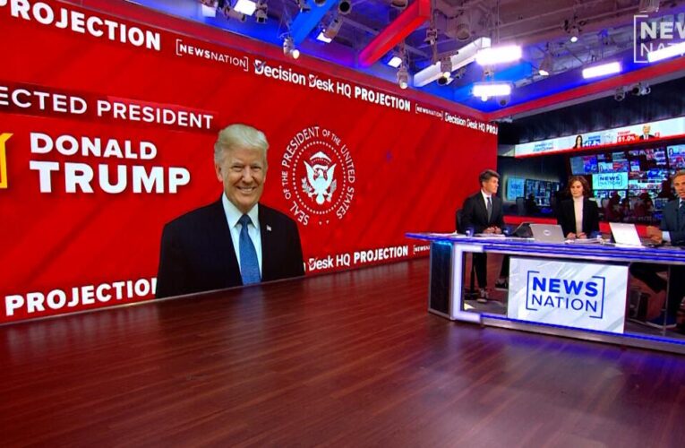 NewsNation is first TV network to call presidential race for Trump thanks to Decision Desk HQ