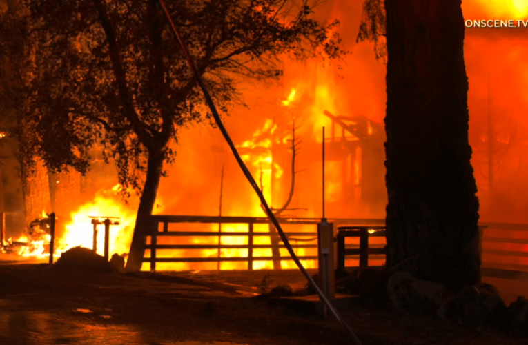 Massive blaze leaves homes in San Bernardino Co. Mountains in ruins