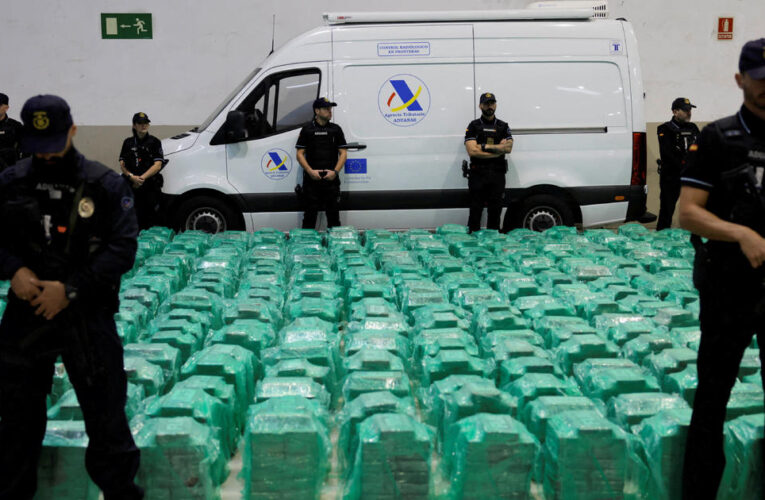 Police seize record cocaine haul in banana shipment in Spain