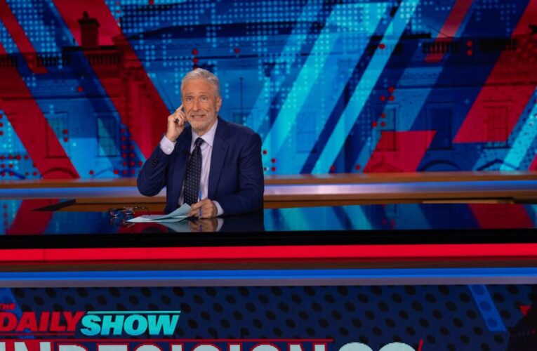 Jon Stewart’s election-night scream came with a promise: ‘This isn’t the end’