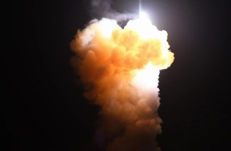 Unarmed Minuteman III launches from Vandenberg Space Force Base