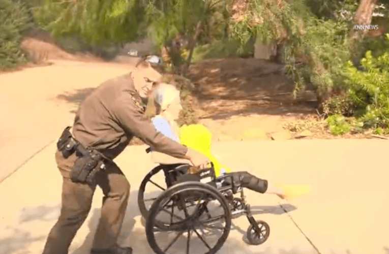 Deputies rescue wheelchair-bound residents as Mountain Fire closes in on home