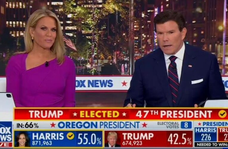 Fox News leads election night ratings as MSNBC tops CNN for the first time