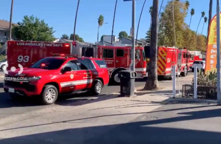 Good Samaritan rushed to hospital after fatal crash in Reseda