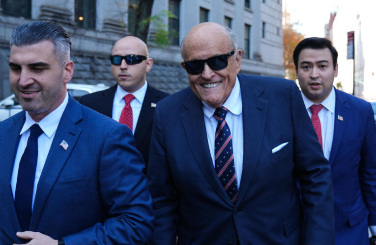 Giuliani appears in court after failing to turn over assets in bankruptcy fight