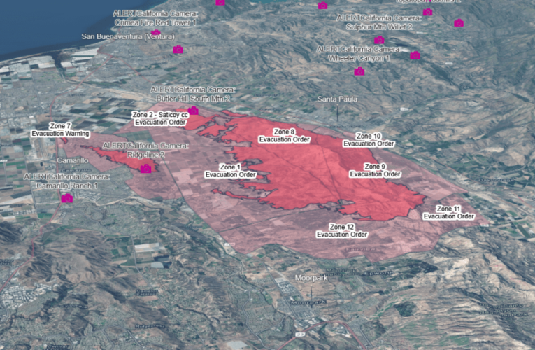 View a 3D map of the Mountain Fire