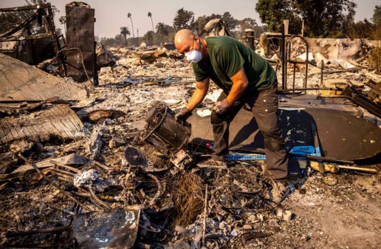 More than 100 Ventura County homes lost in Mountain Fire, officials say