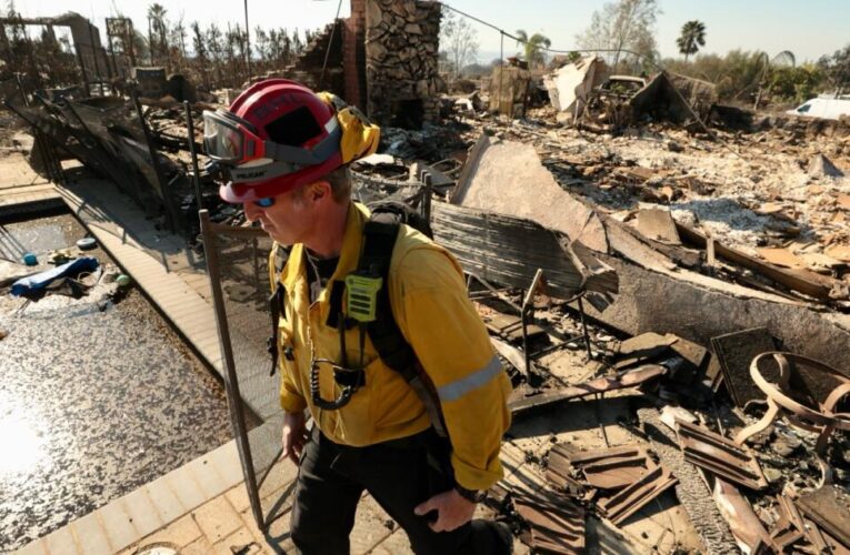 Favorable weather assists firefighters in battling the devastating Mountain fire