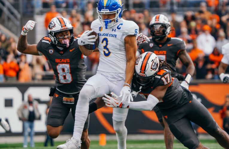 San Jose State beats Oregon State to clinch bowl eligibility