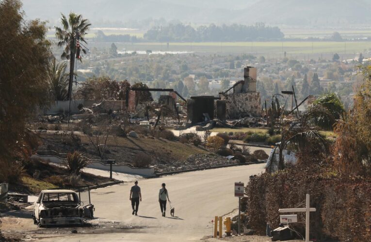 Mountain fire destroyed neighborhood, but not residents’ resolve and kindness