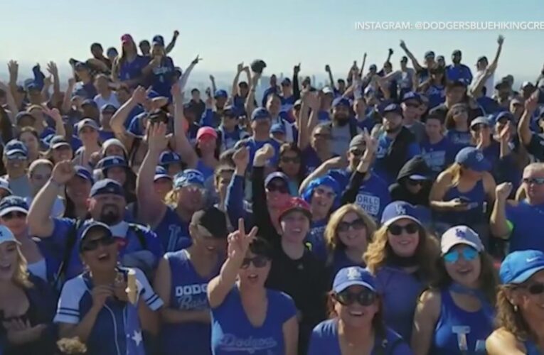 Dodgers fans take 6-mile World Series ‘victory lap’