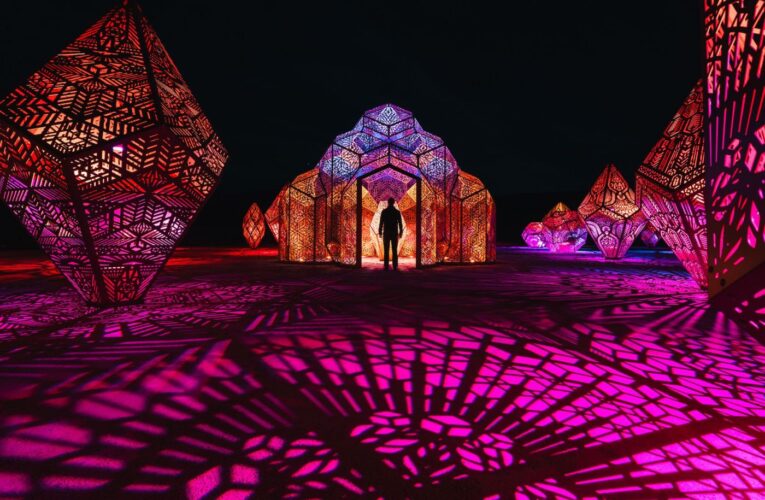 The sensational Sensorio light display in Paso Robles adds new exhibits