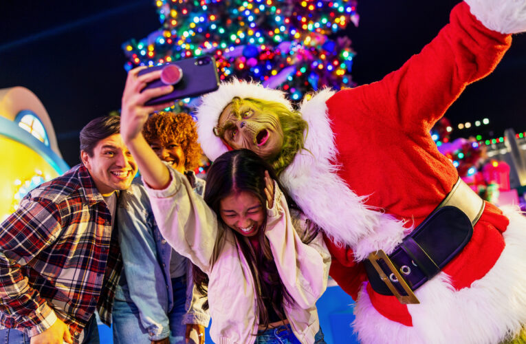 Universal Studios Hollywood decks the halls for Grinchmas