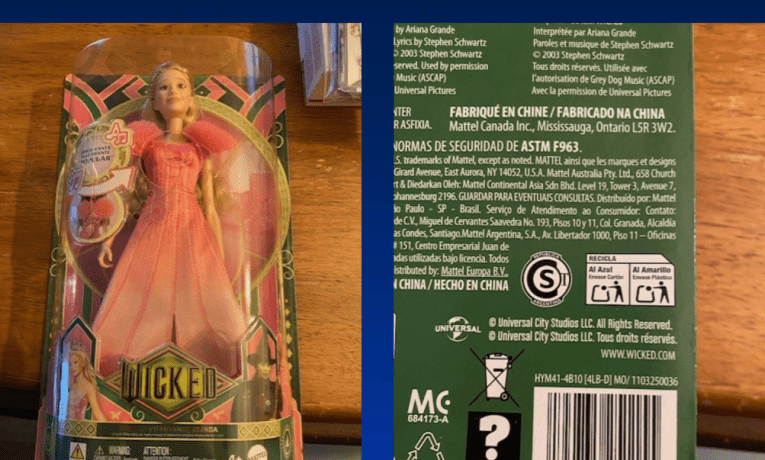 Mattel apologizes after porn site mistakenly printed on ‘Wicked’ doll box