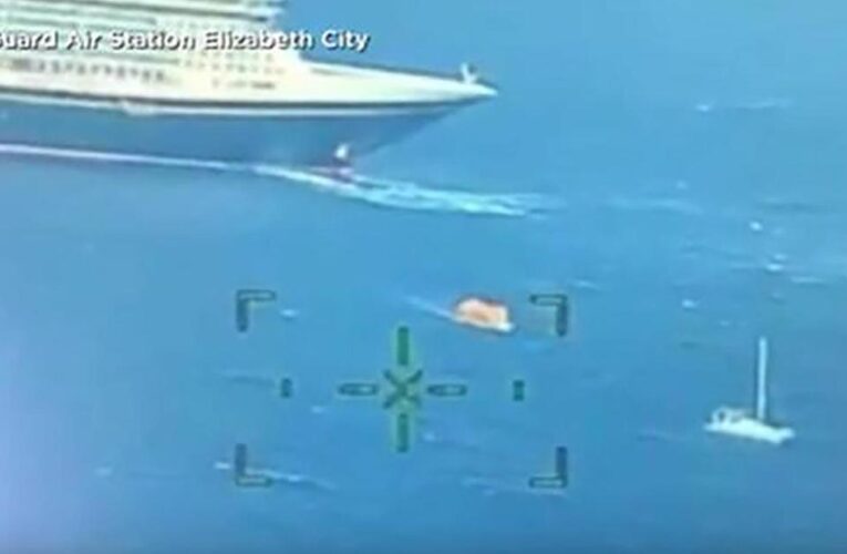 Disney Cruise Line ship rescues 4 from boat taking on water