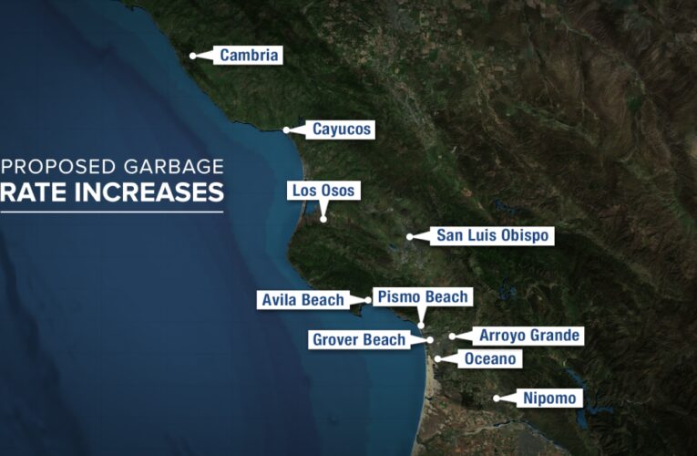 Garbage rates could go up in these 10 SLO County cities, towns