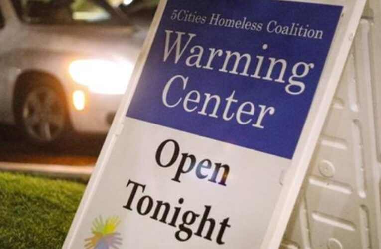 5Cities Homeless Coalition will open up its warming center on Monday