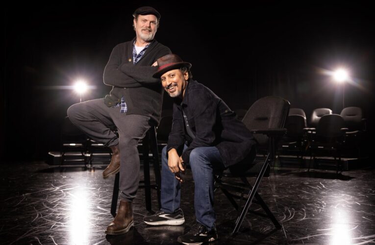 Rainn Wilson and Aasif Mandvi are waiting for ‘Godot’ at Geffen Playhouse