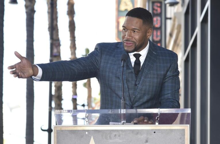 Michael Strahan says he wasn’t protesting during national anthem. ‘I love the military’