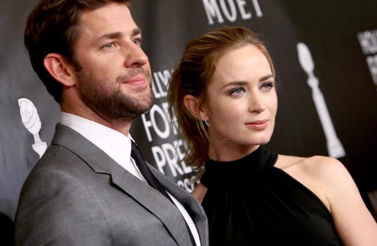 John Krasinski is People’s Sexiest Man Alive. Emily Blunt plans to keep him in check